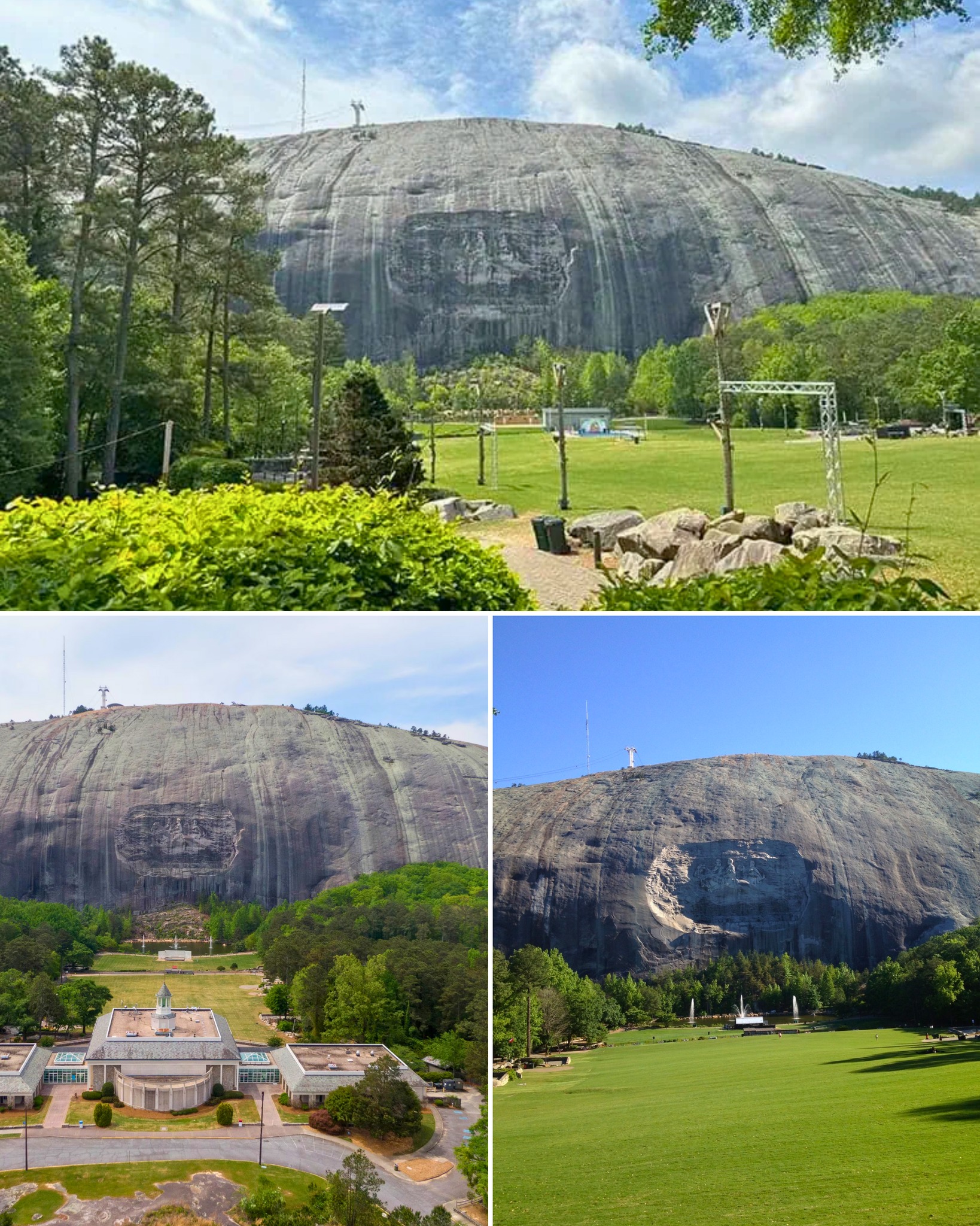アメリカ　アンティーク　Stone Mountain Stone Mountain in Georgia, USA, features the world's largest