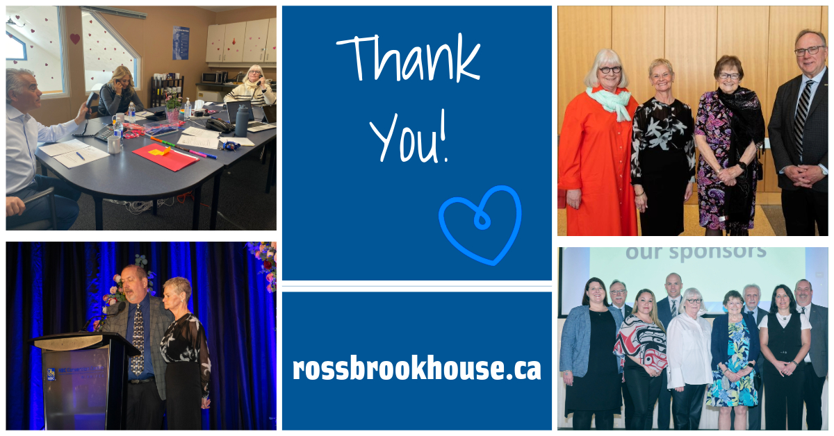 Rossbrook - Rossbrook House is grateful to the Rossbrook House ...