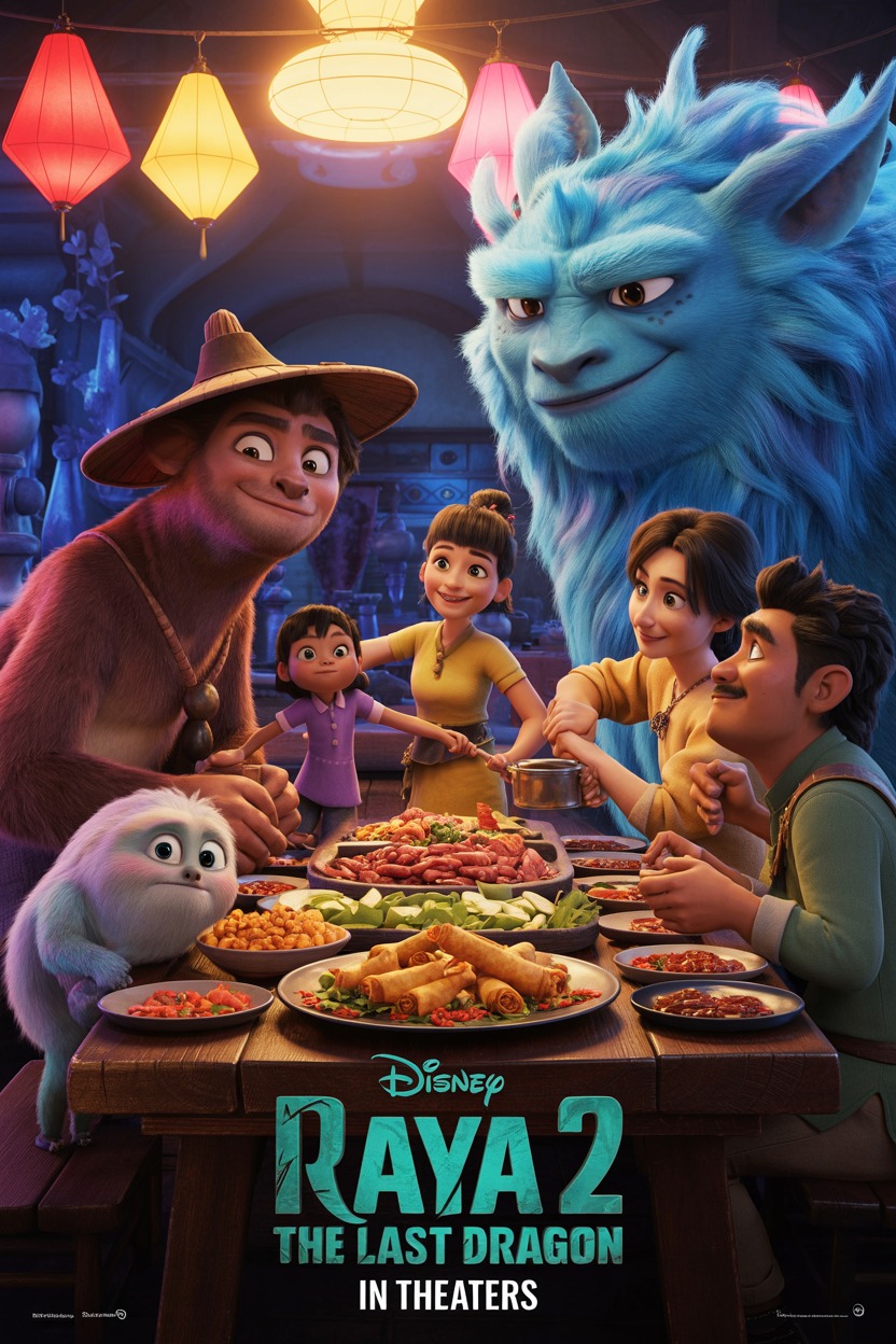 Disney - 🎬 RAYA AND THE LAST DRAGON 2 (2025) – Concept Trailer ...