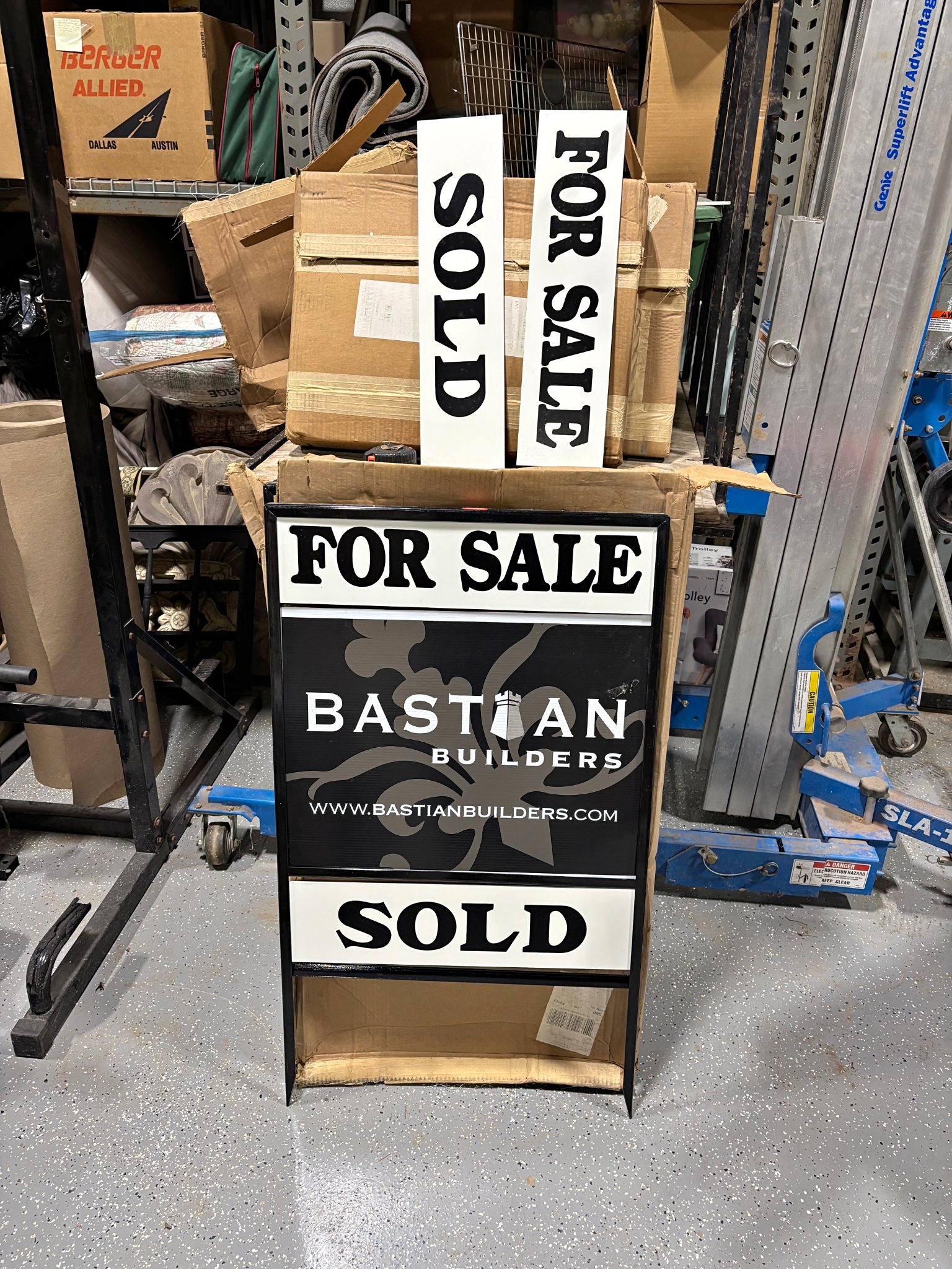 Brand new Real Estate sign frames and 