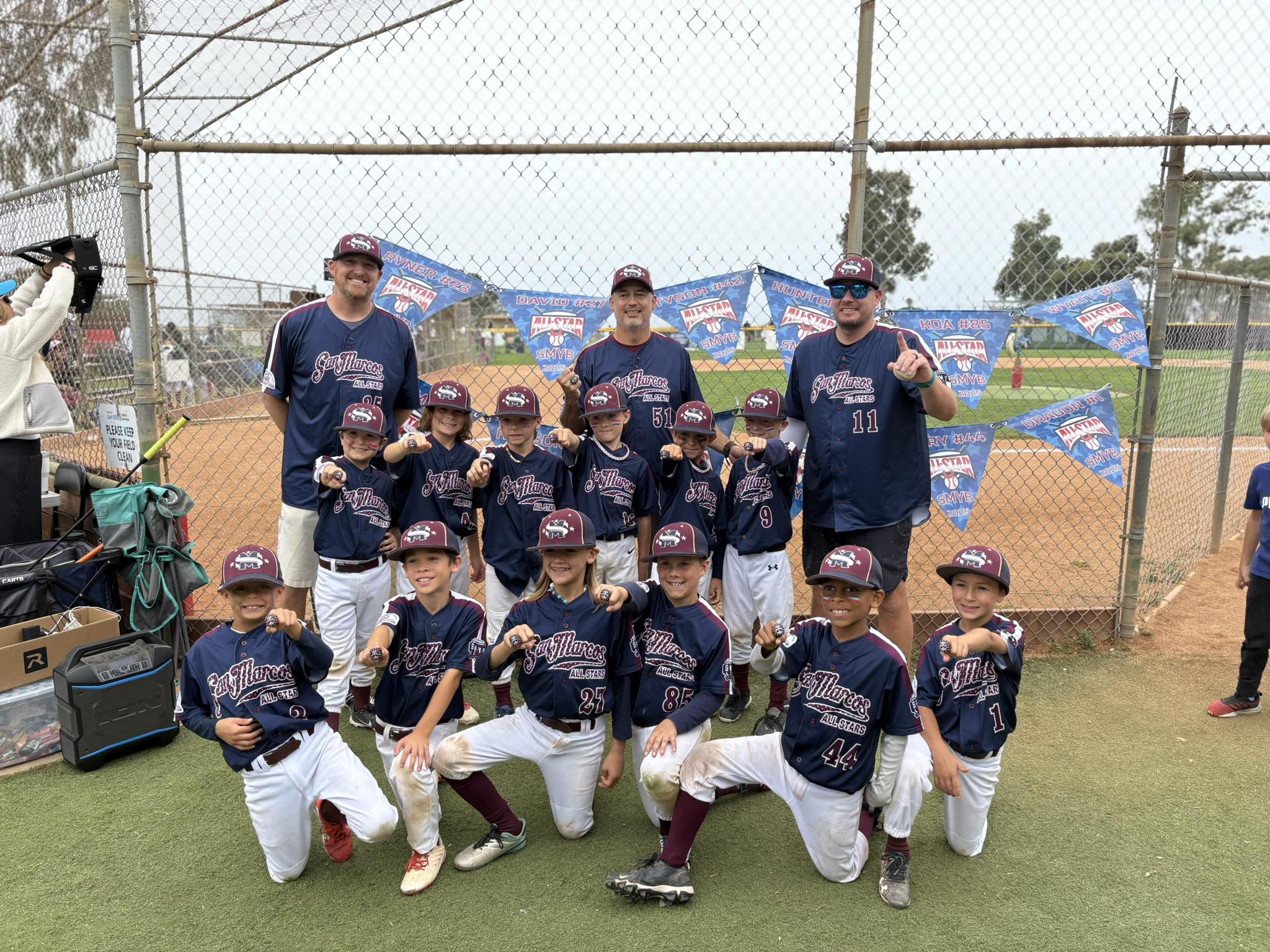 San - Congratulations to 8u Navy! They are the silver bracket champions ...
