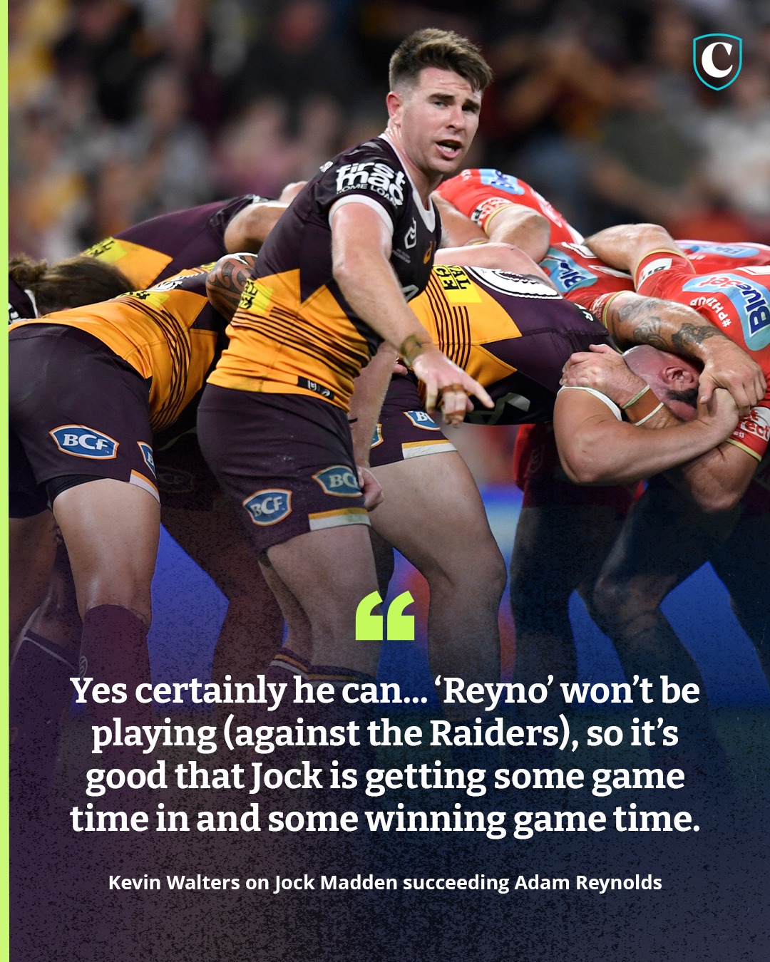 CODE NRL - Jock Madden insists he is a legitimate NRL...