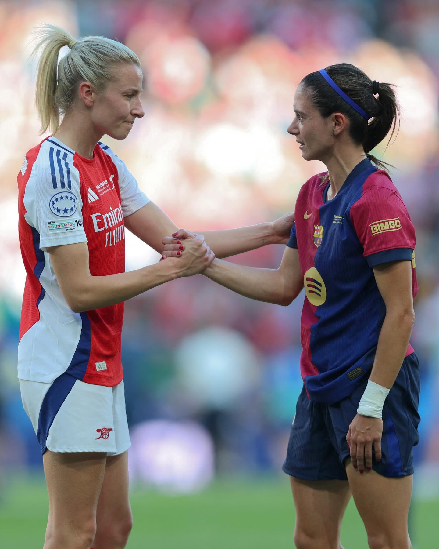 Ultimate respect 🤝 #UWCL - UEFA Women's Champions League | Facebook