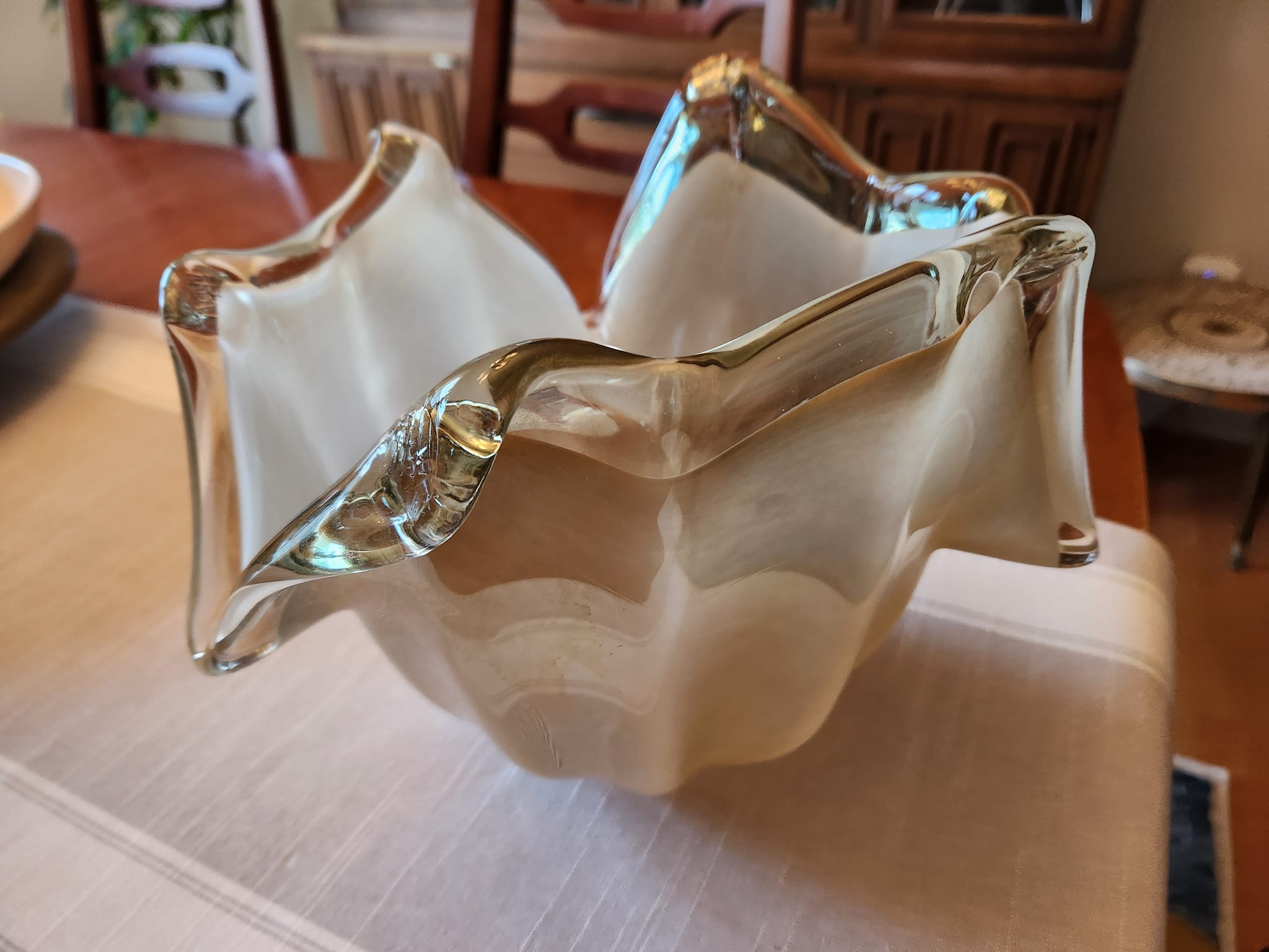 Crate & Barrel Murano Aquatic Bowl Value