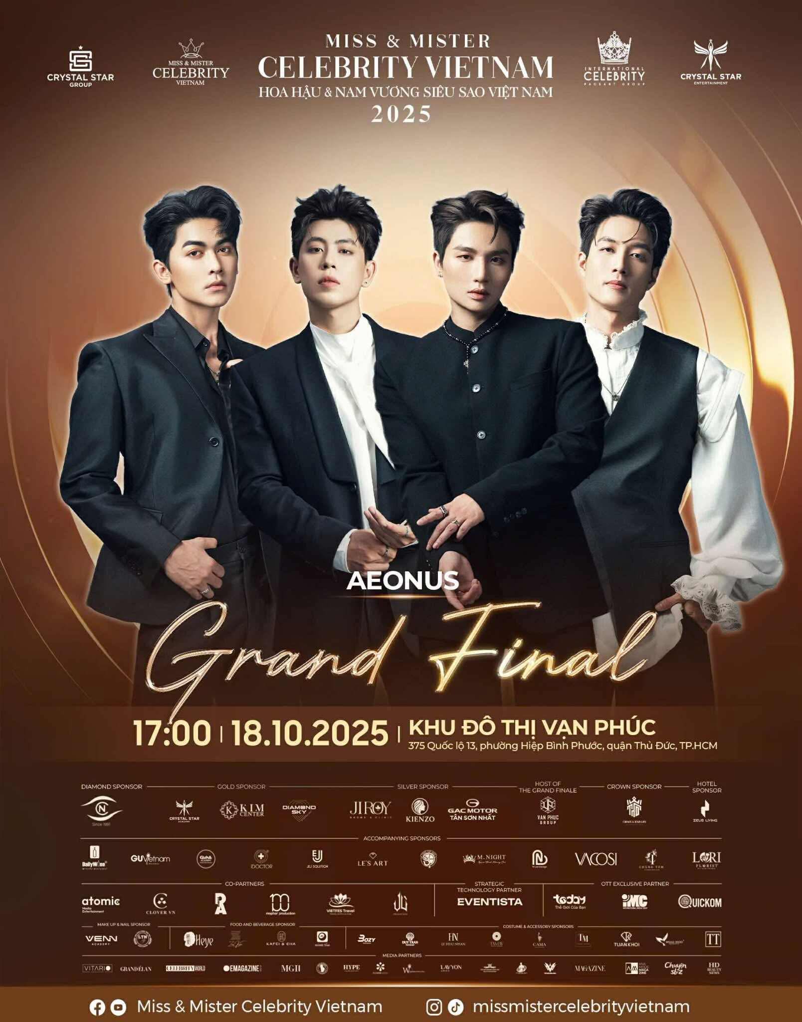 Aeonus - AEONUS - GRAND FINAL MISS CELEBRITY VIETNAM 2025 Khi ánh đèn ...