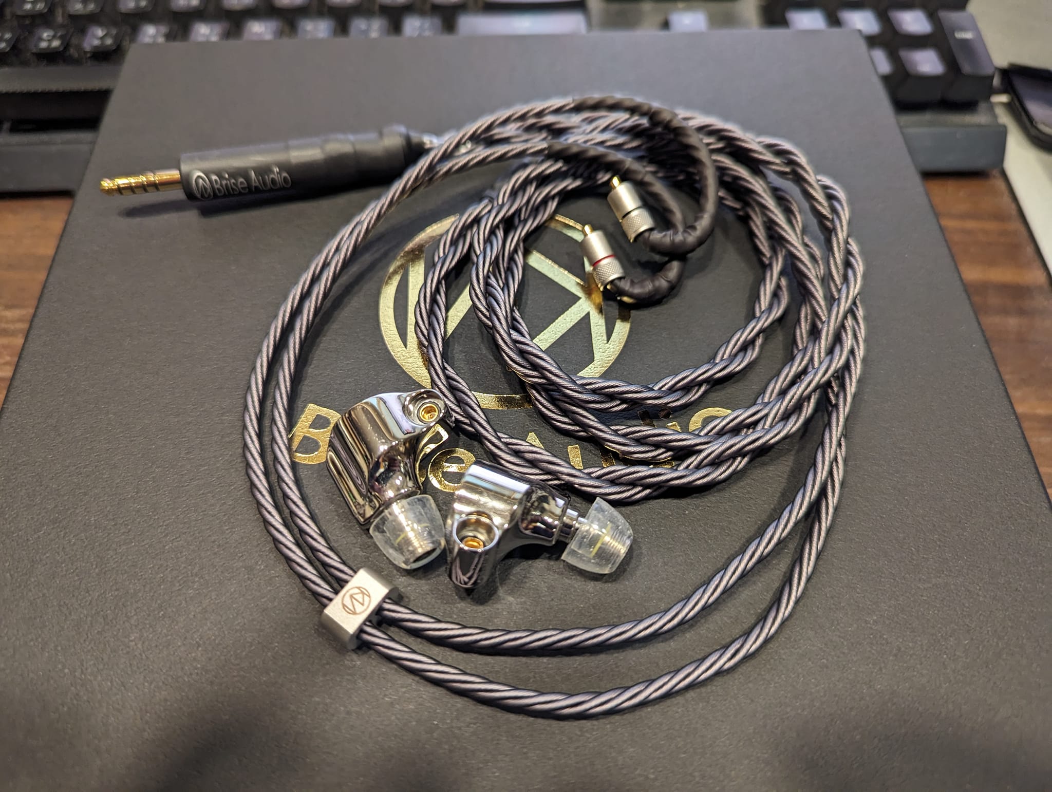 Brise Audio Shirogane 8wire ultimate cable for Sony IER-Z1R