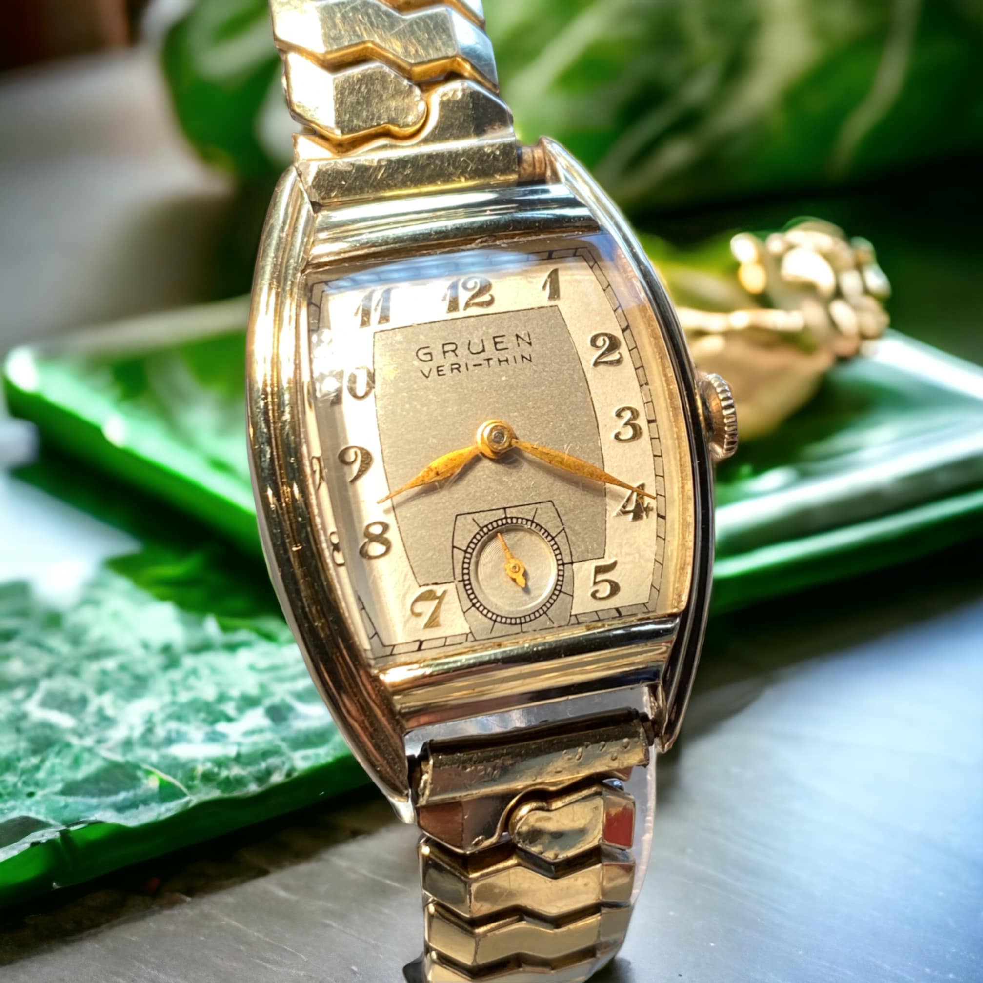 Gruen Veri-Thin dress watch from the 1940s