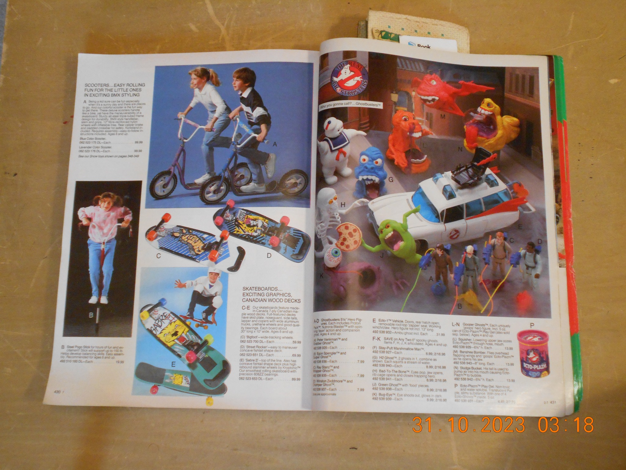 1987 Sears Christmas toy catalogue