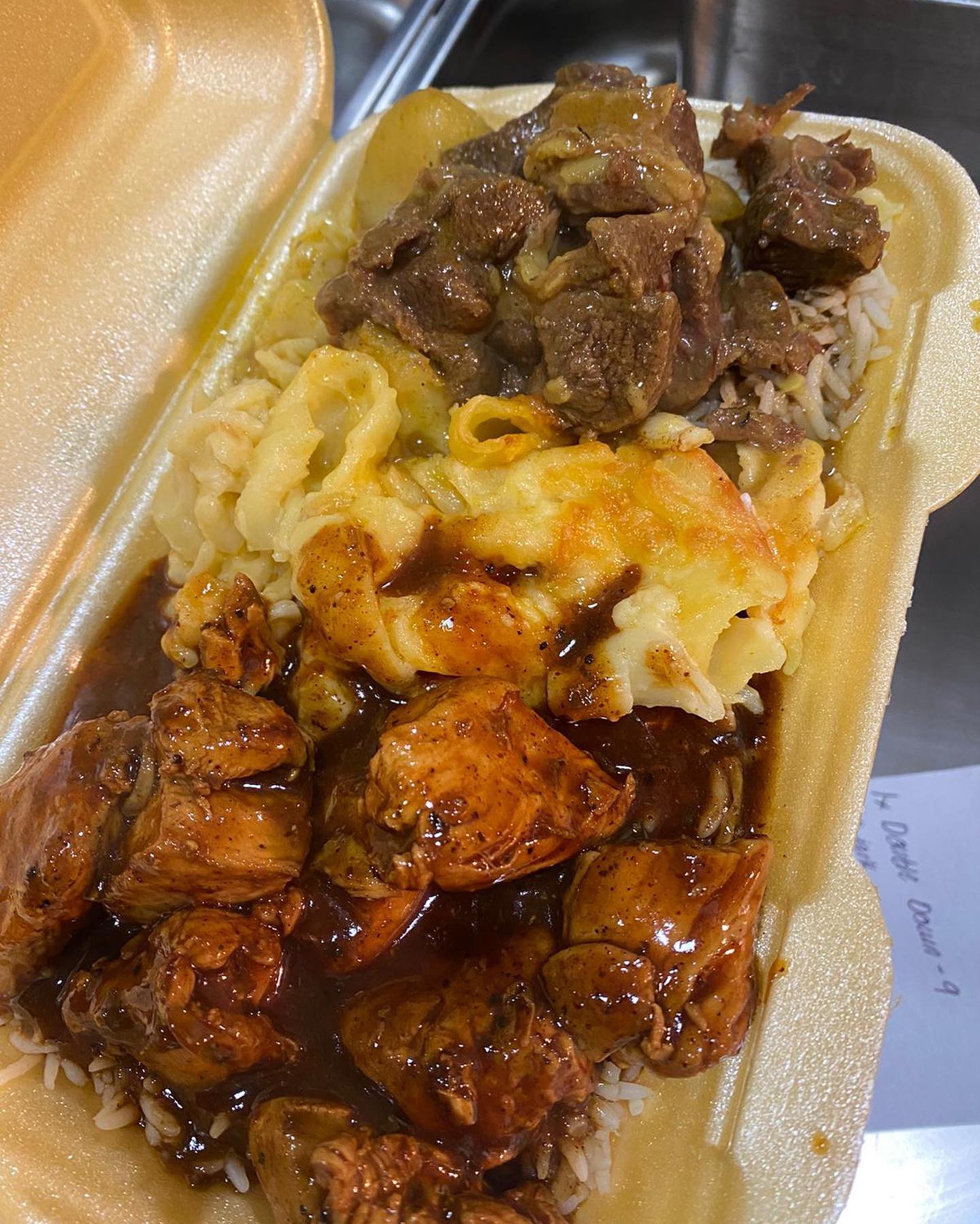 Pattie Shack - Double Down💚another one of our signature box meals which ...