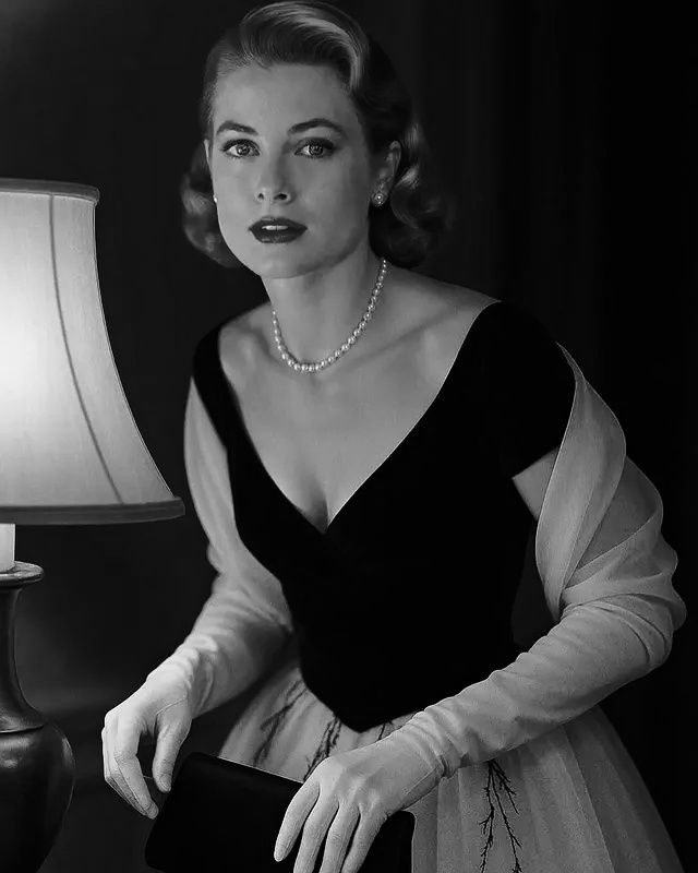 grace kelly rear window dress designer Kelly's iconic in two tone shoe MATERIAL:Cotton Bohemian Wedding Dresses Tulle
