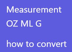 Converting grams to milliliters for water