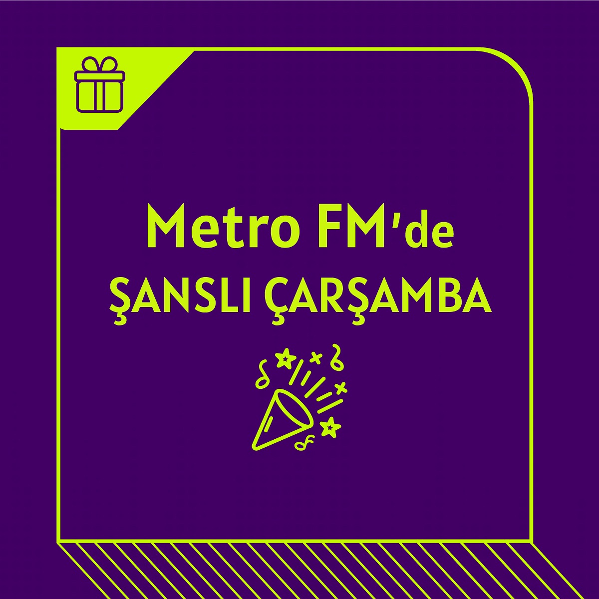 METRO - Bu hafta Şanslı Çarşamba’da BÜYÜK BİR SÜRPRİZ VAR! Deep house ...