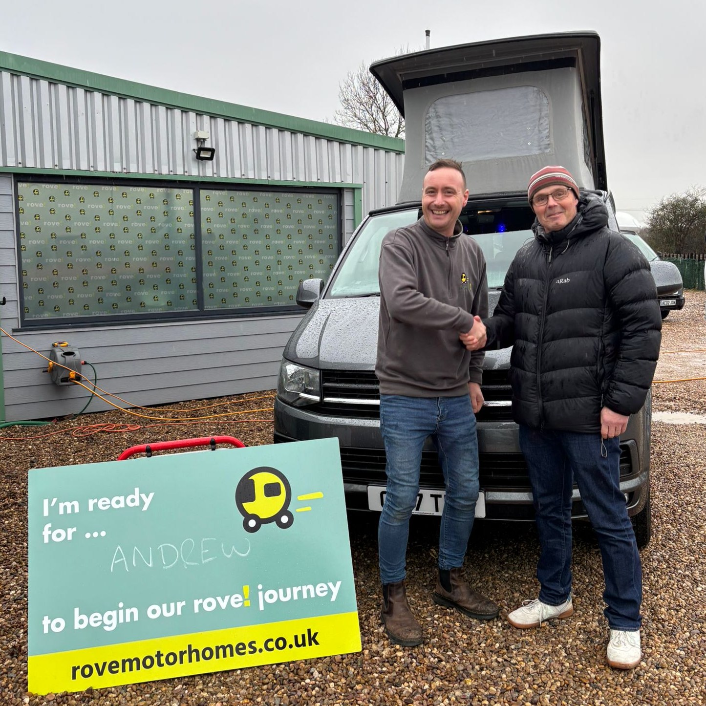 Rove Motorhomes - 🎉 First handover of 2026 at our... | Facebook