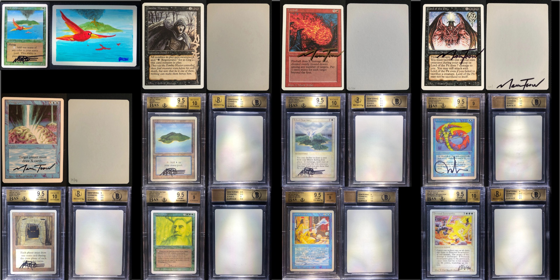 BGS 9 Revised Underground Sea Magic card for sale