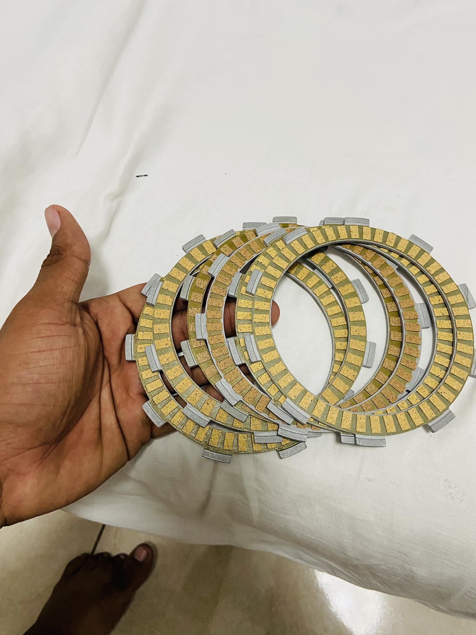 Original japan clutch plate available Lanza/dt125/dt200 Original
