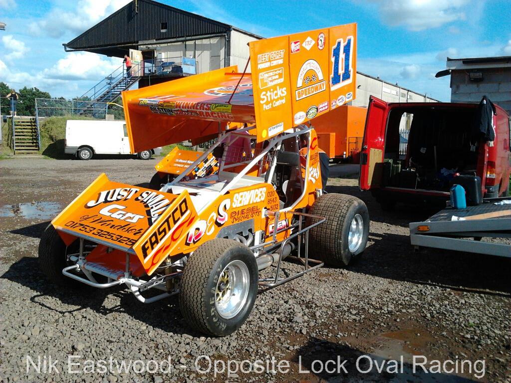 Opposite Lock Oval Racing