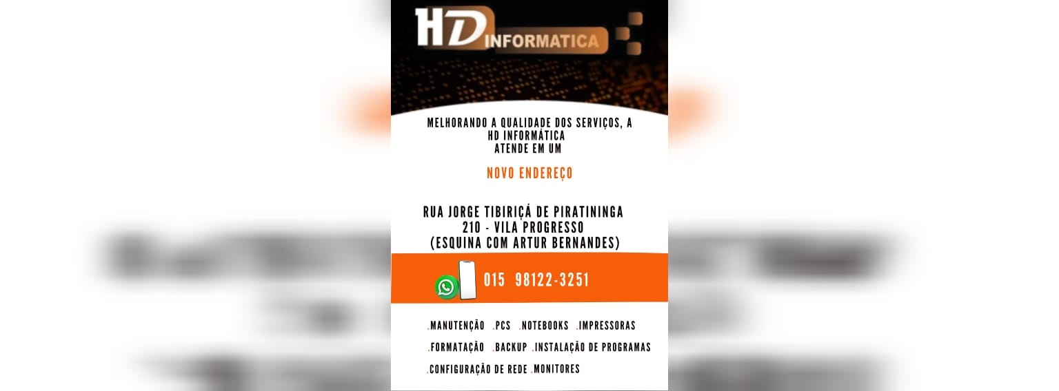 HD Informatica Sorocaba | Sorocaba SP