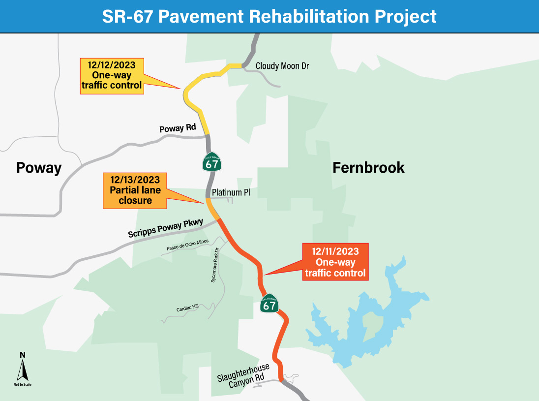Update: SR-67 Daytime Traffic... - Caltrans District 11 | Facebook