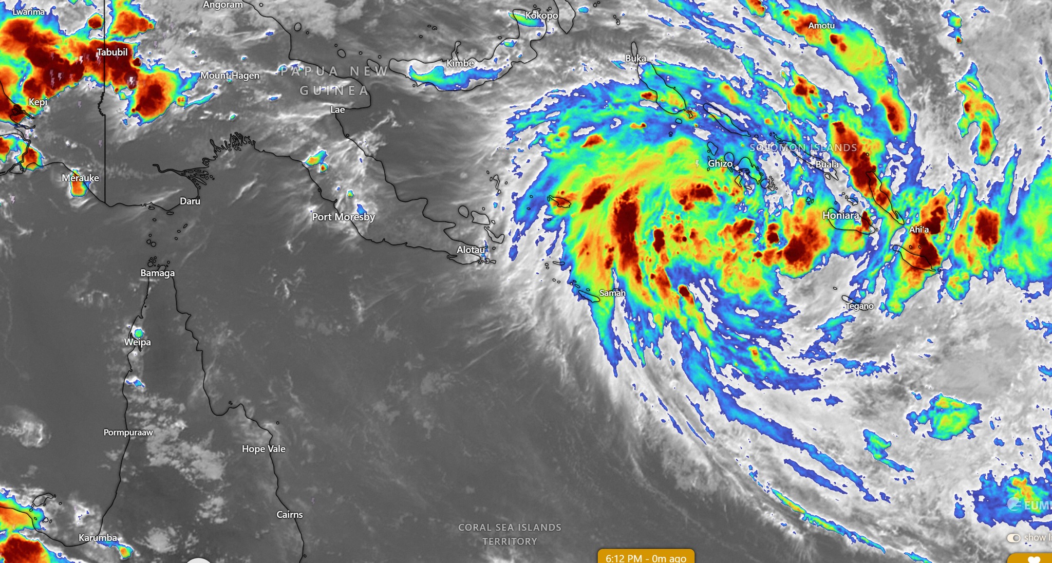 Tim's - INTENSE AND SEVERE CYCLONE DEVELOPING CORAL SEA UPDATE #4 ...