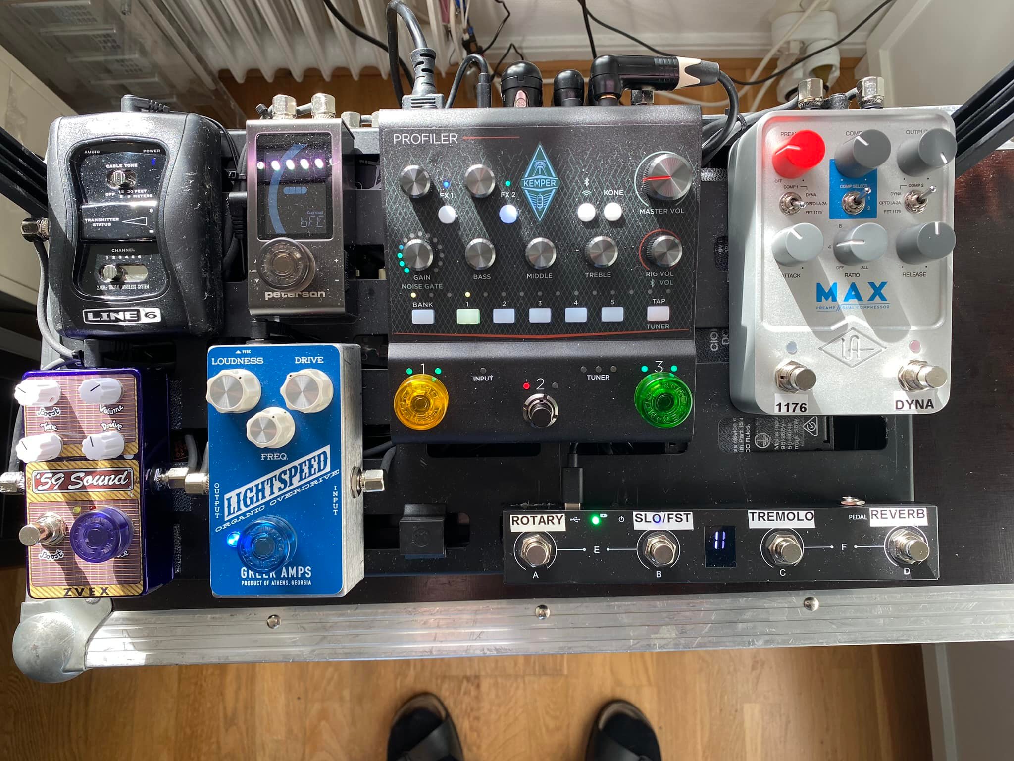 How to set up Paint Audio Midi Commander for Kemper Profiler Player?