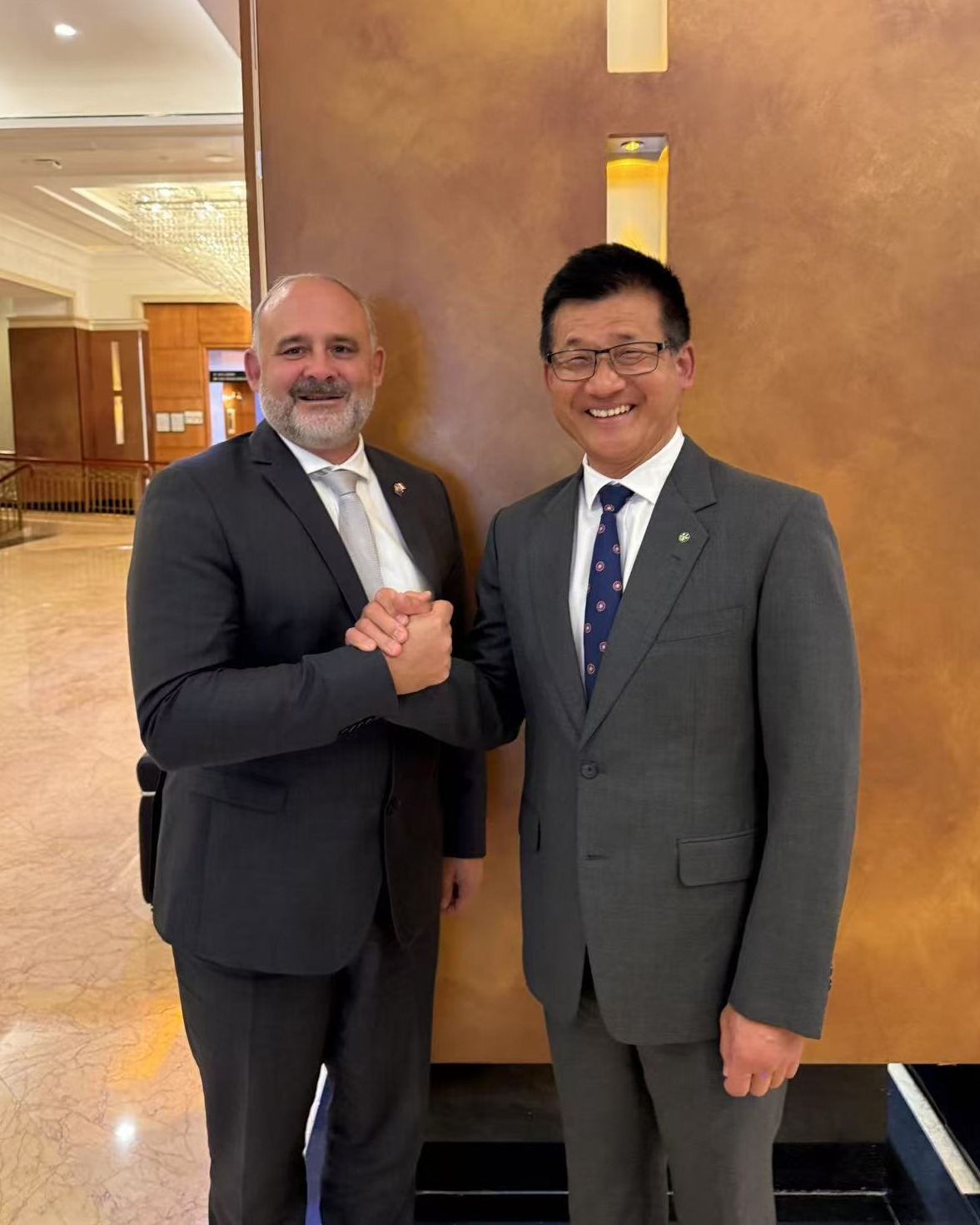 Sam Lim MP - Had the pleasure of meeting the Ambassador of... | Facebook