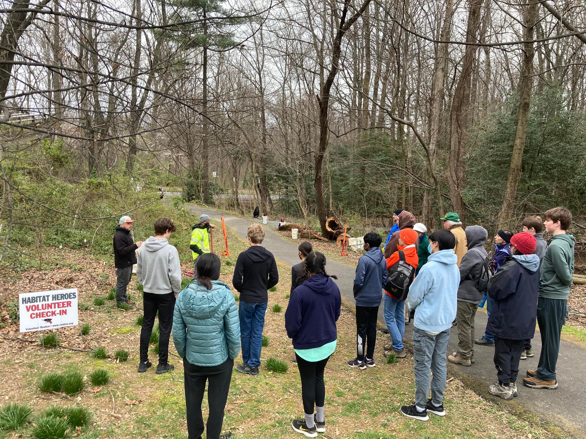 Volunteer Reston - abitat Heroes Kicks off Spring! It was wonderful to ...