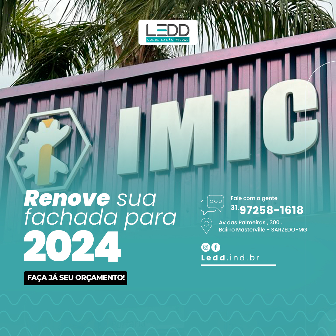 Renove sua fachada para 2024 com... - LEDD Comunicação Visual | Facebook