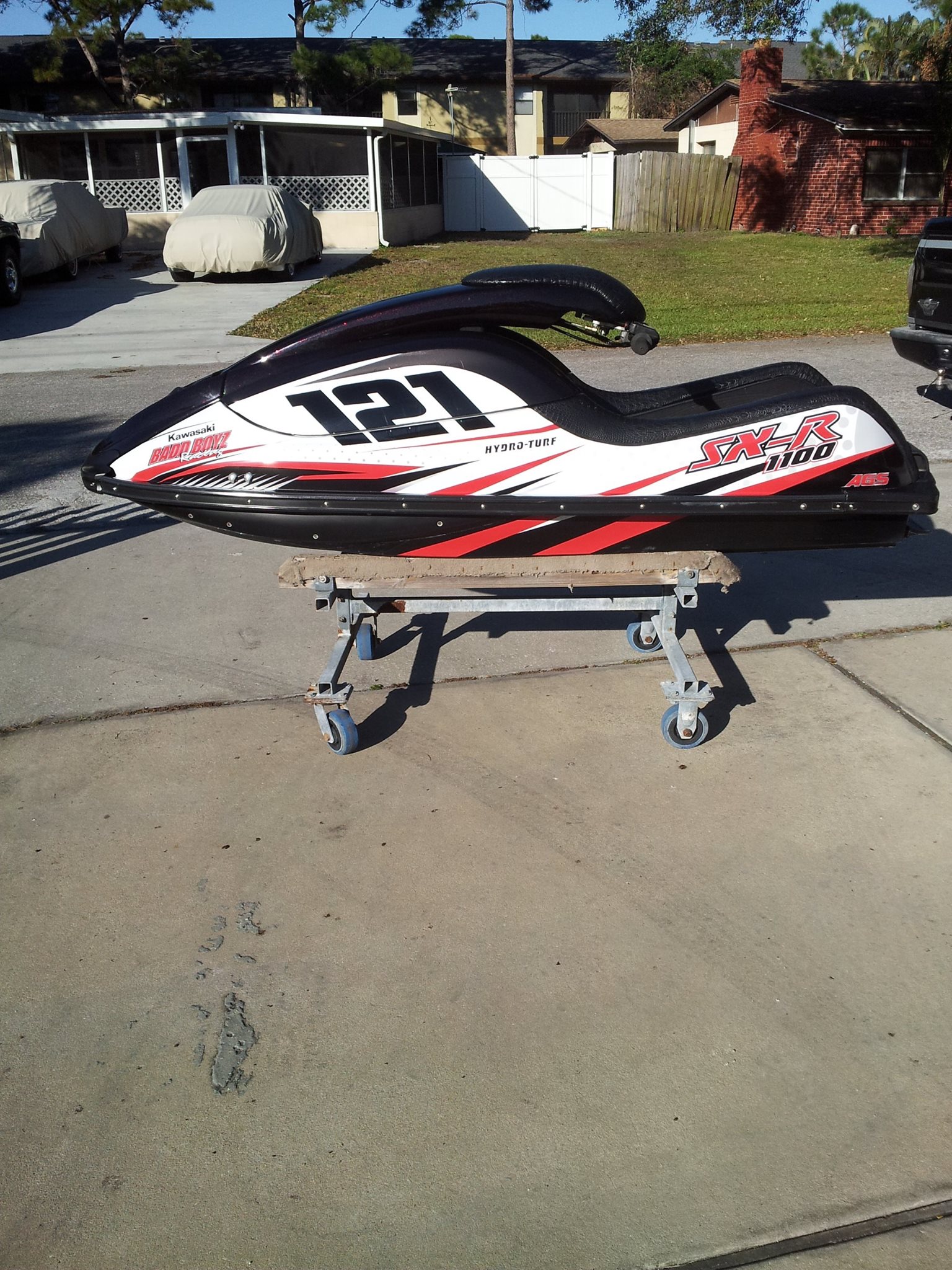 Pristine condition extended plate that fits all 98 and newer 750 