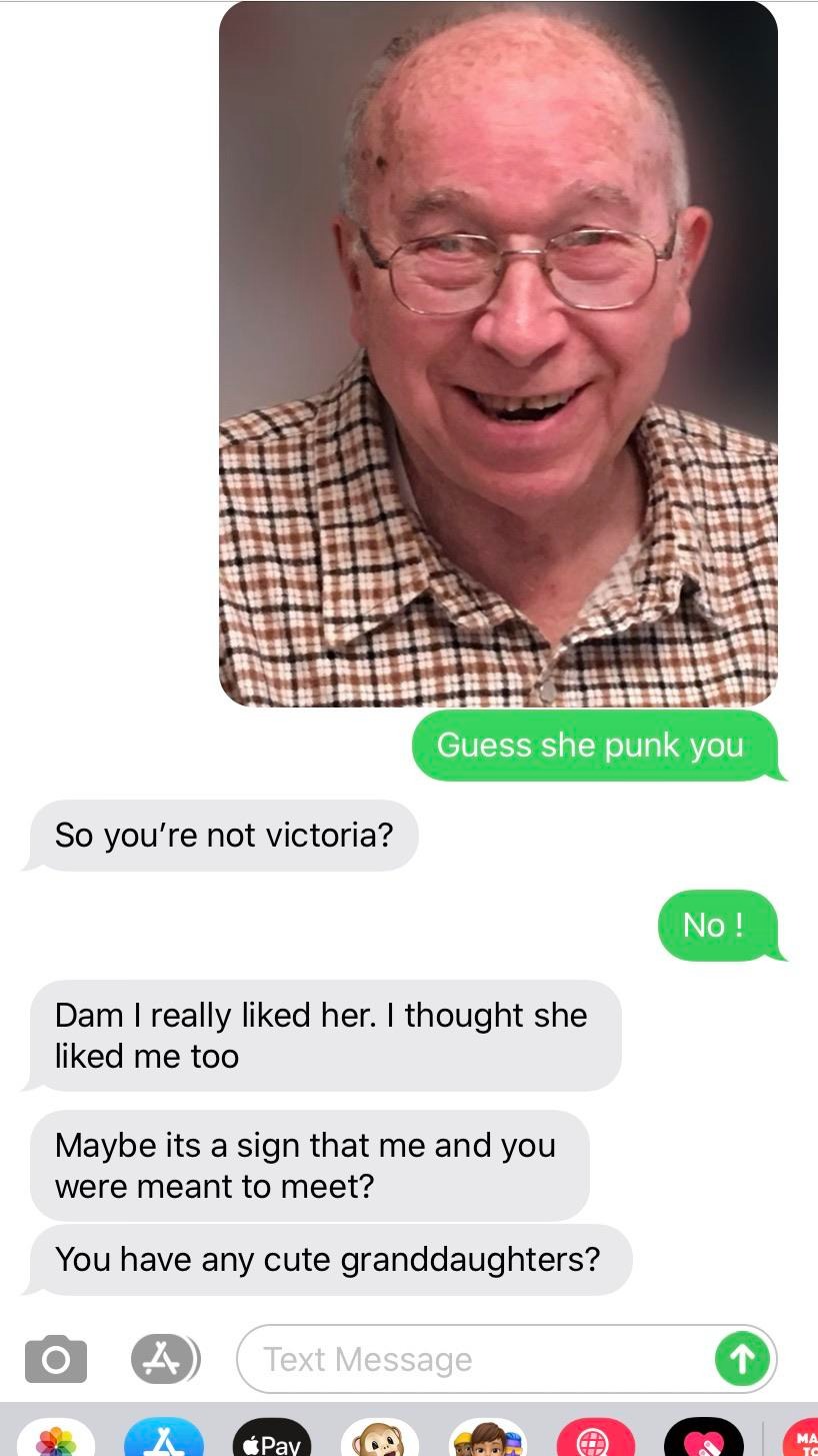 Amazing - So someone texted me today thinking I was their tinder hookup ...