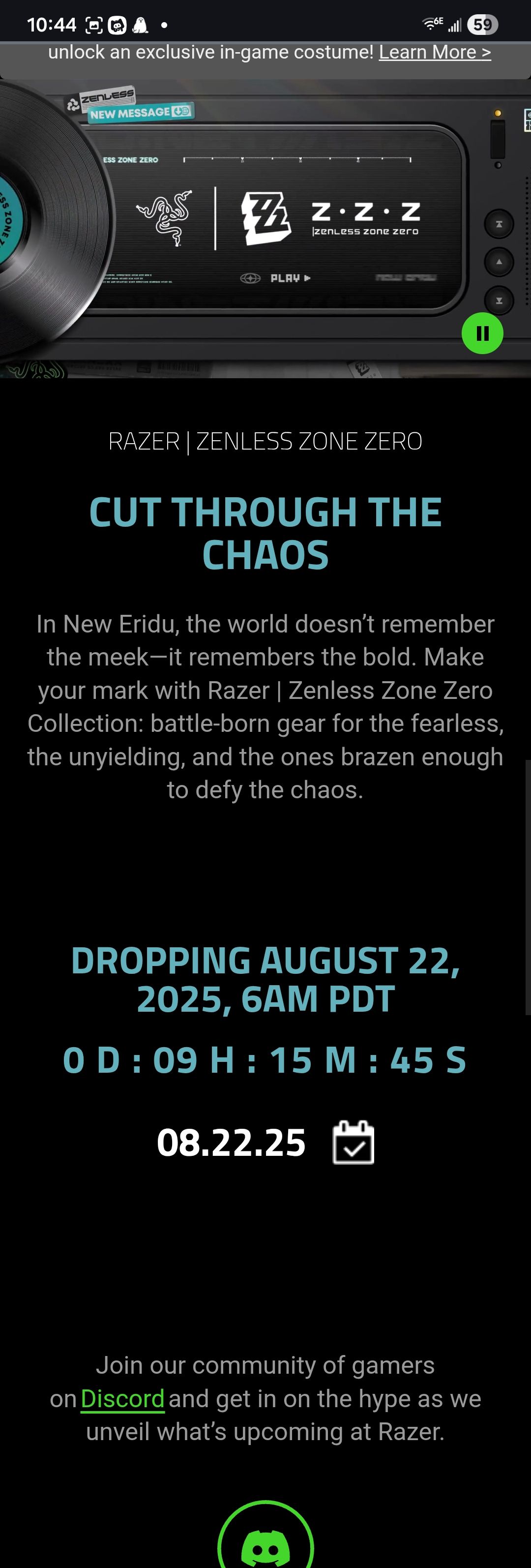 Zenless Zone Zero Global | So in 9 hours we will know what the collab ...