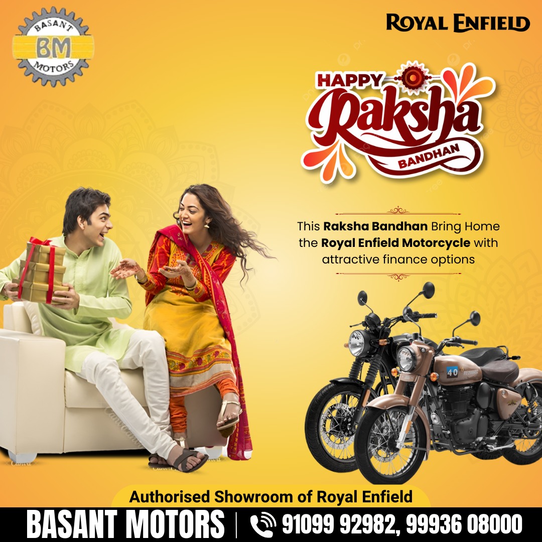 This Raksha... - Basant Motors - Royal Enfield Showroom