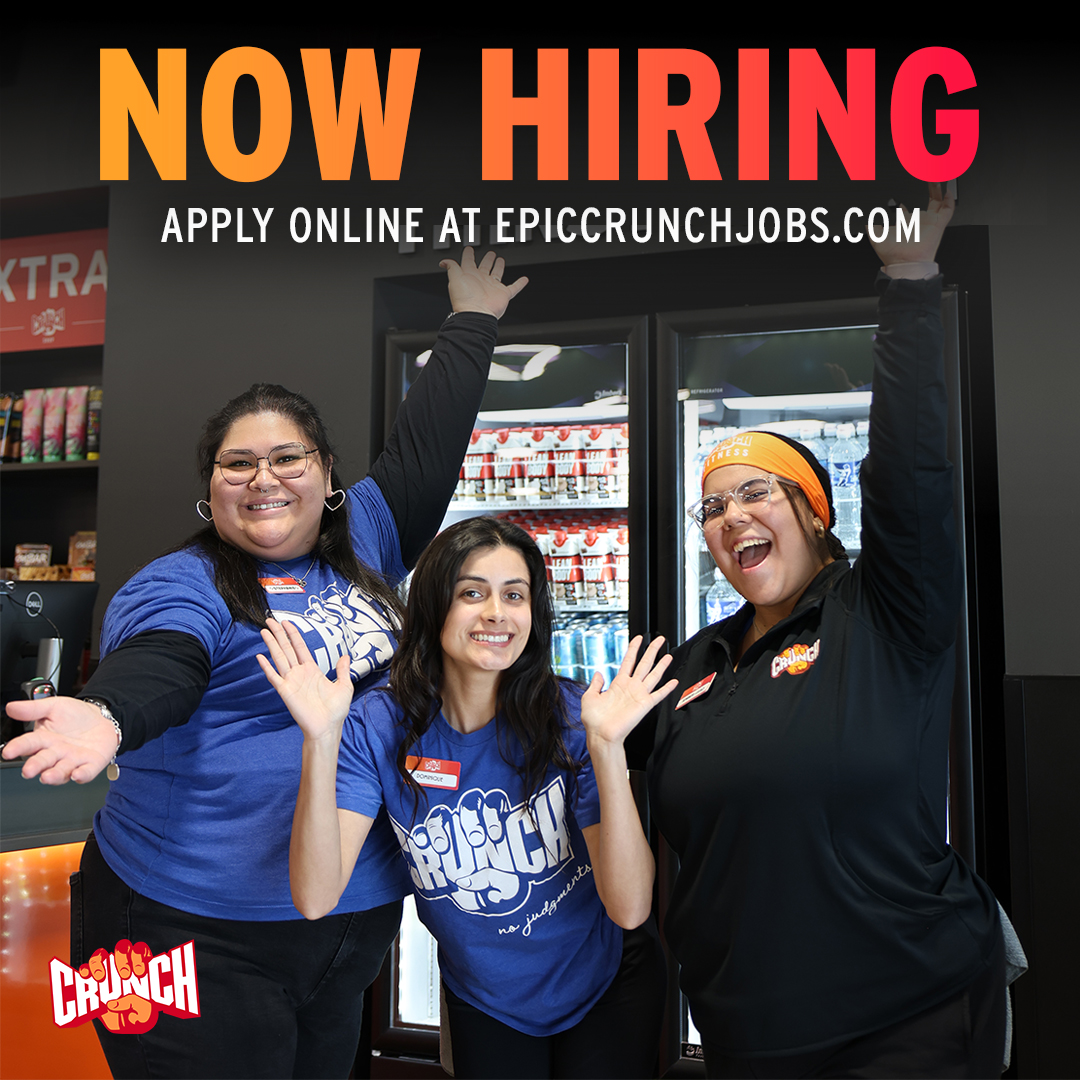 Crunch Fitness - Now Hiring 🚨 New year, new goals, new... | Facebook