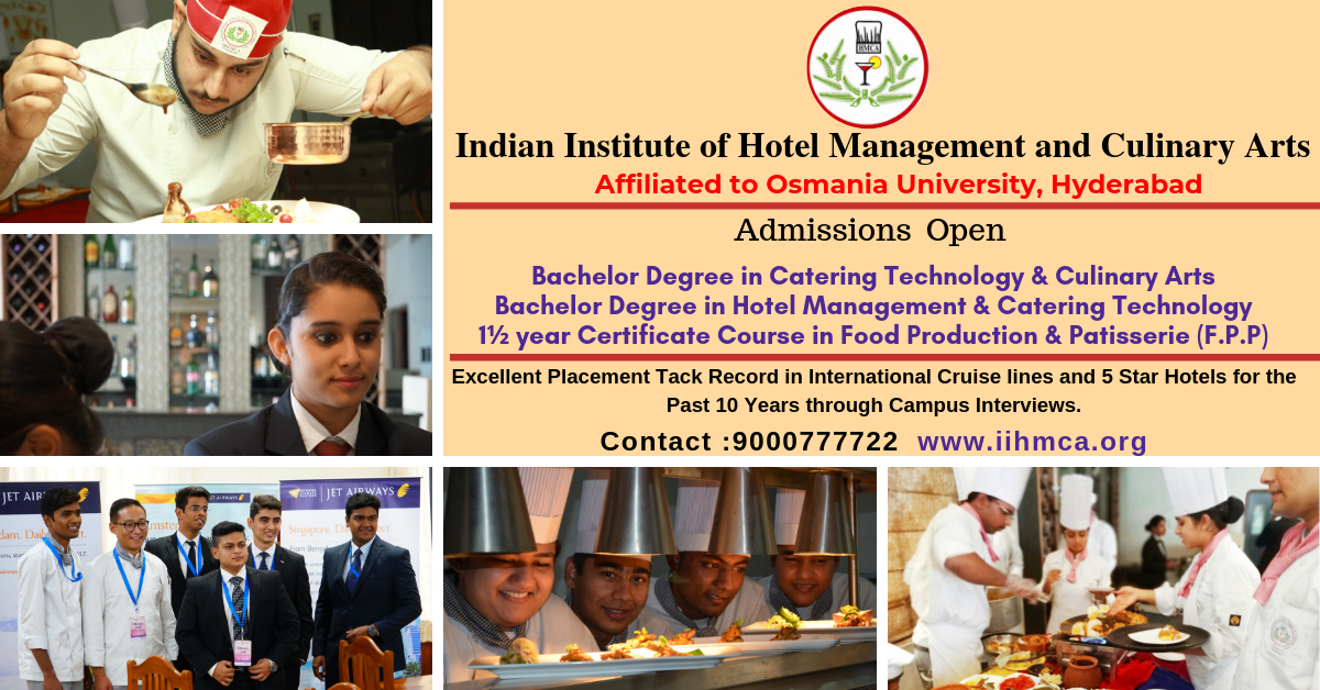 Indian Institute of Hotel Management and Culinary Arts | Hyderabad