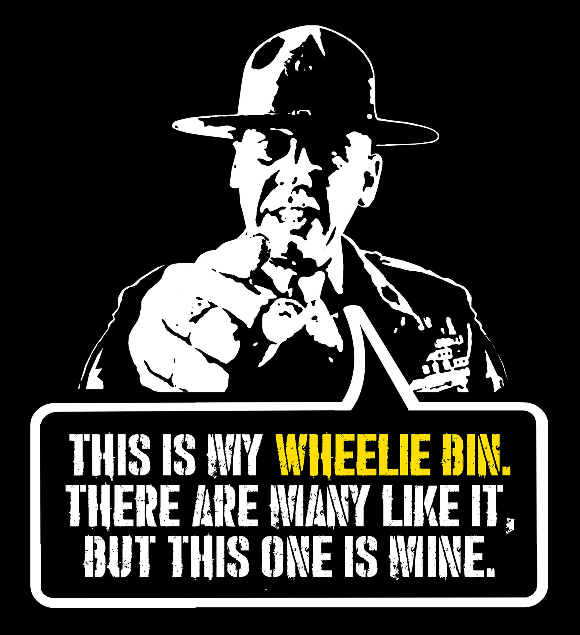 Military - - This Is My Wheelie Bin - Bin Sticker https ...