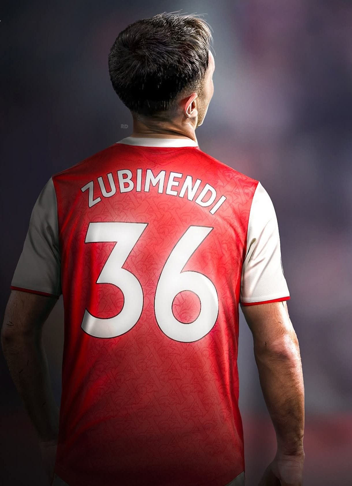 アーセナル 長袖シャツ Zubimendi 36 New Arsenal midfielder, Martin Zubimendi, will wear the no. 36