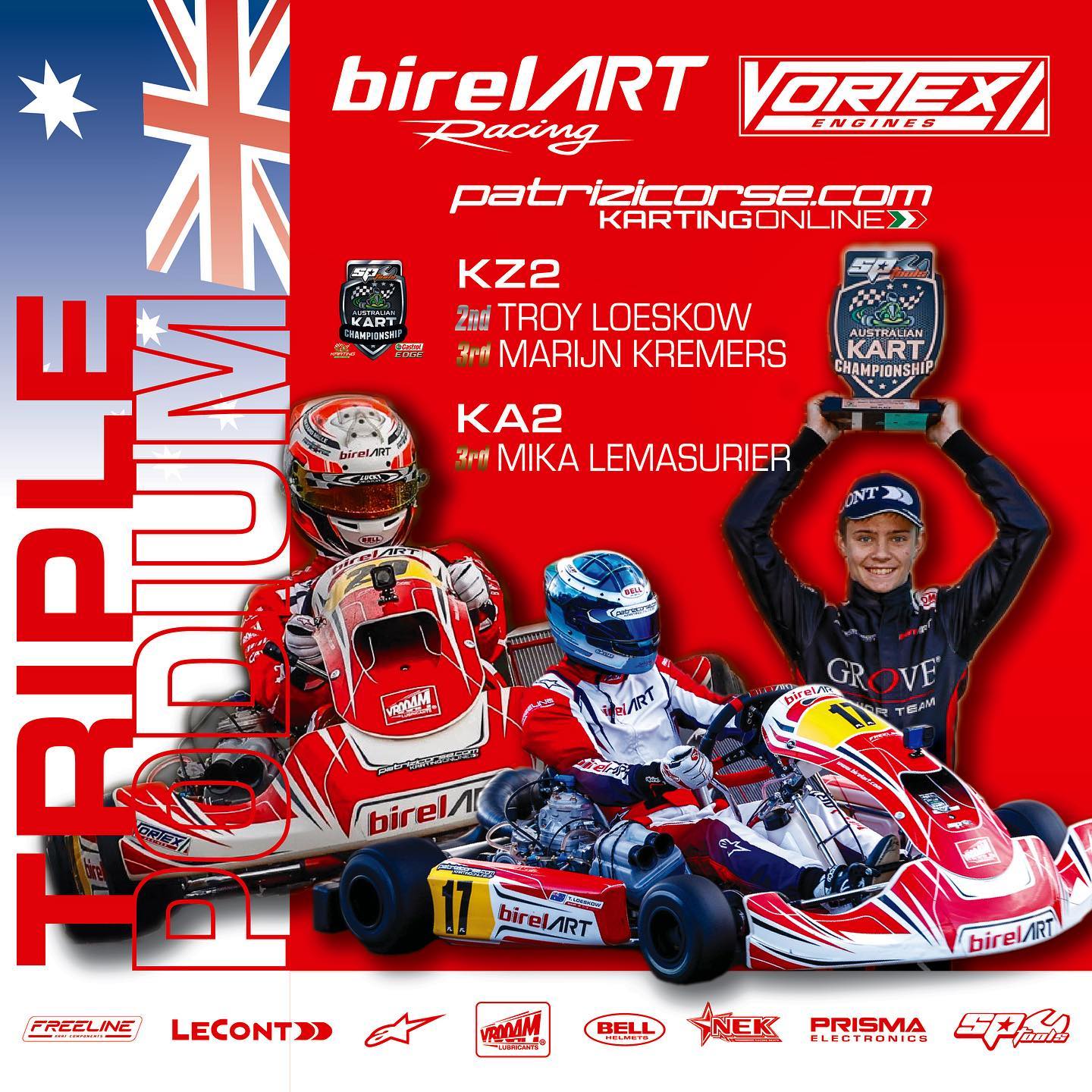 Birel ART Racing Team 2020: the drivers to keep winning! After its 