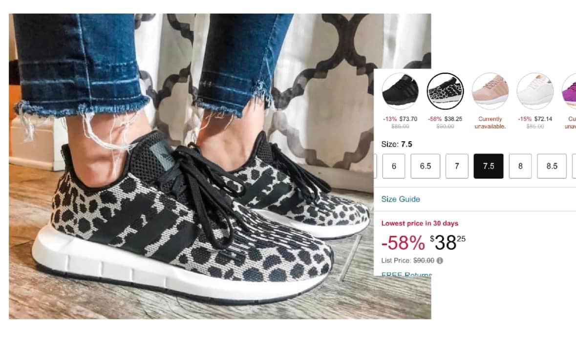 🌟🌟BIG 44 perc drop!! These adidas Swift Run 1.0 sneakers are