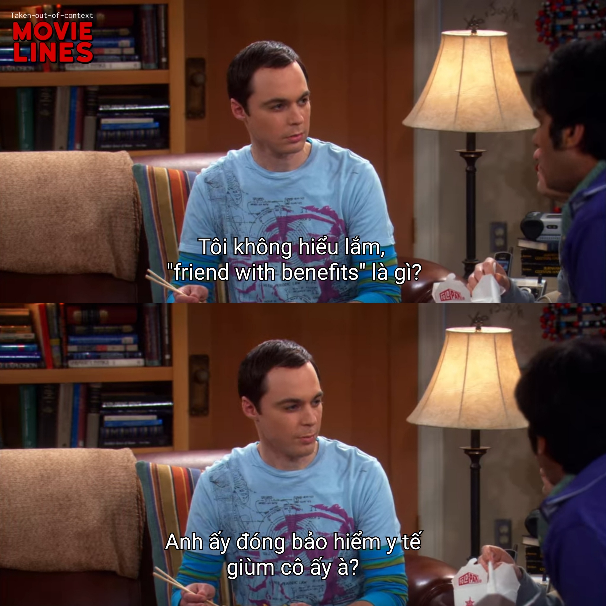 Tập này Sheldon dễ... - Movie Lines Taken Out Of Context | Facebook