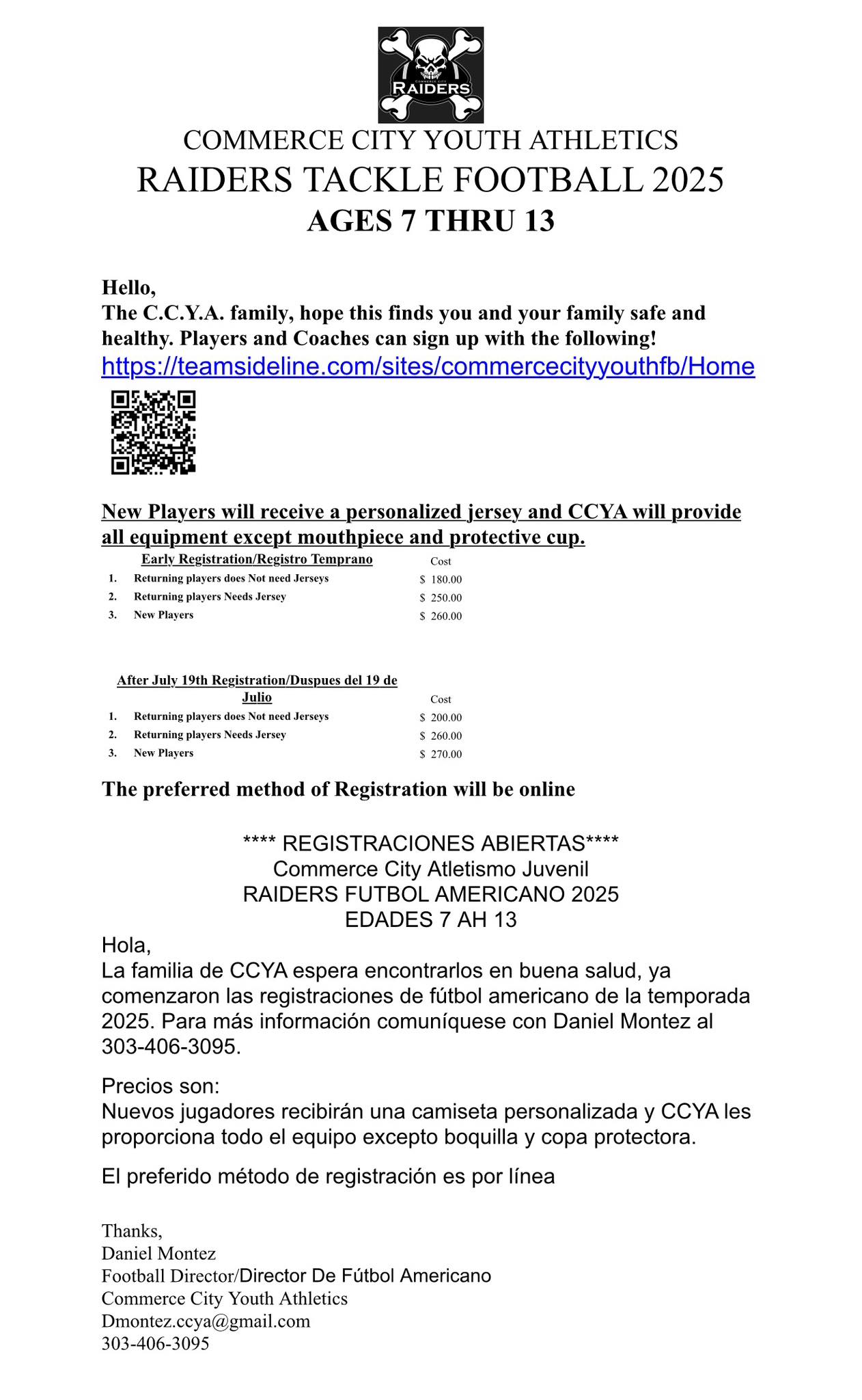 CCYA-Commerce City Youth Athletics