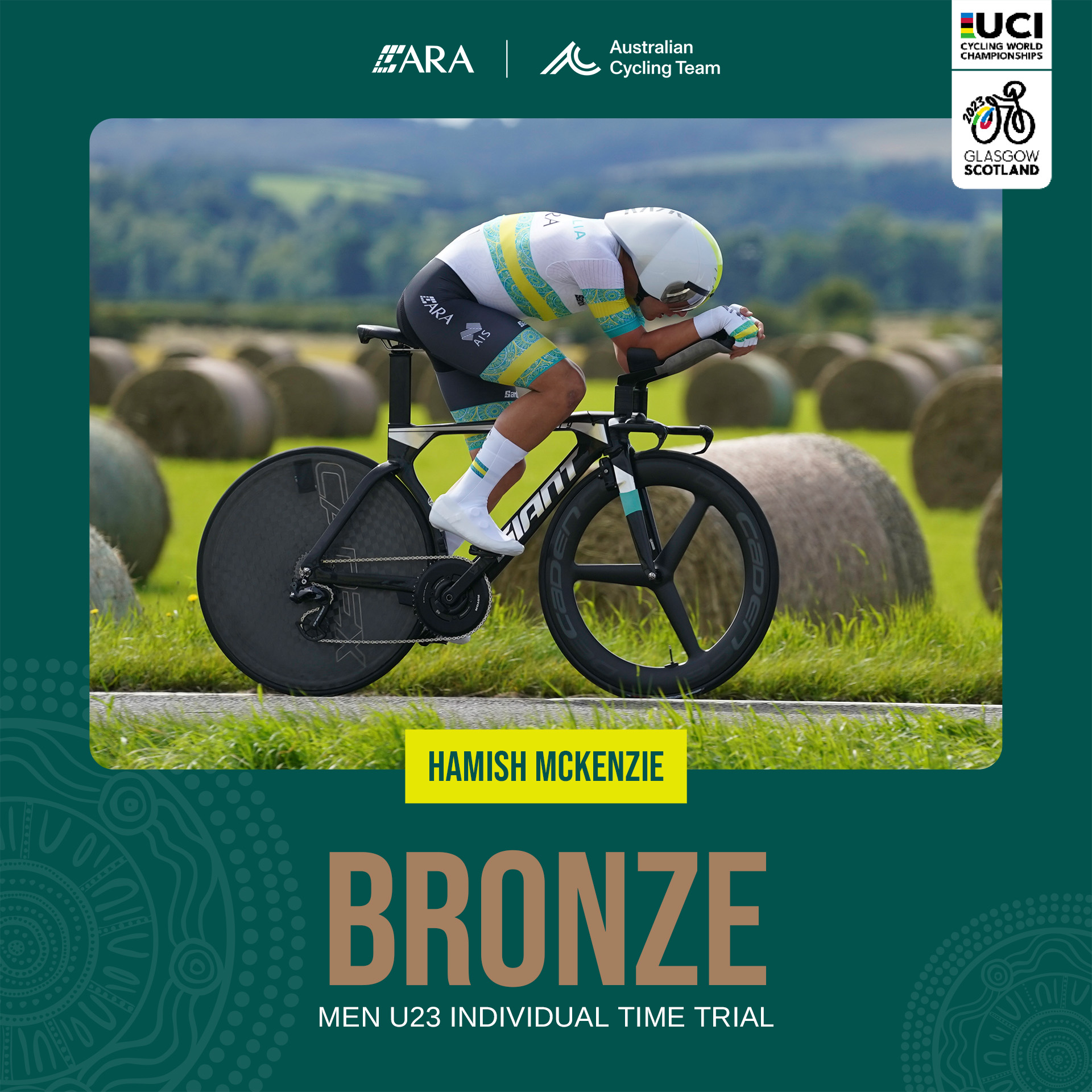 Now THAT is a ride!🥉 Hamish... - ARA Australian Cycling Team