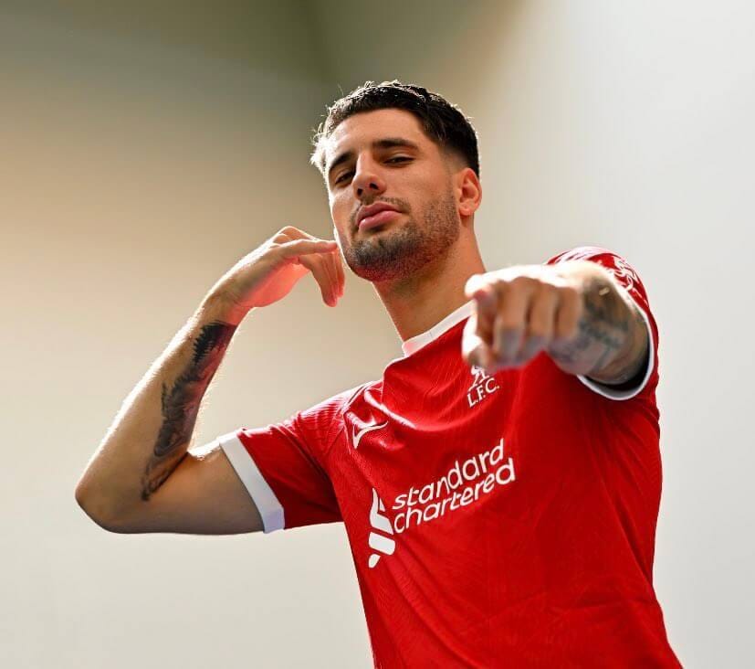 Szoboszlai honoured to wear number 8 shirt at Liverpool