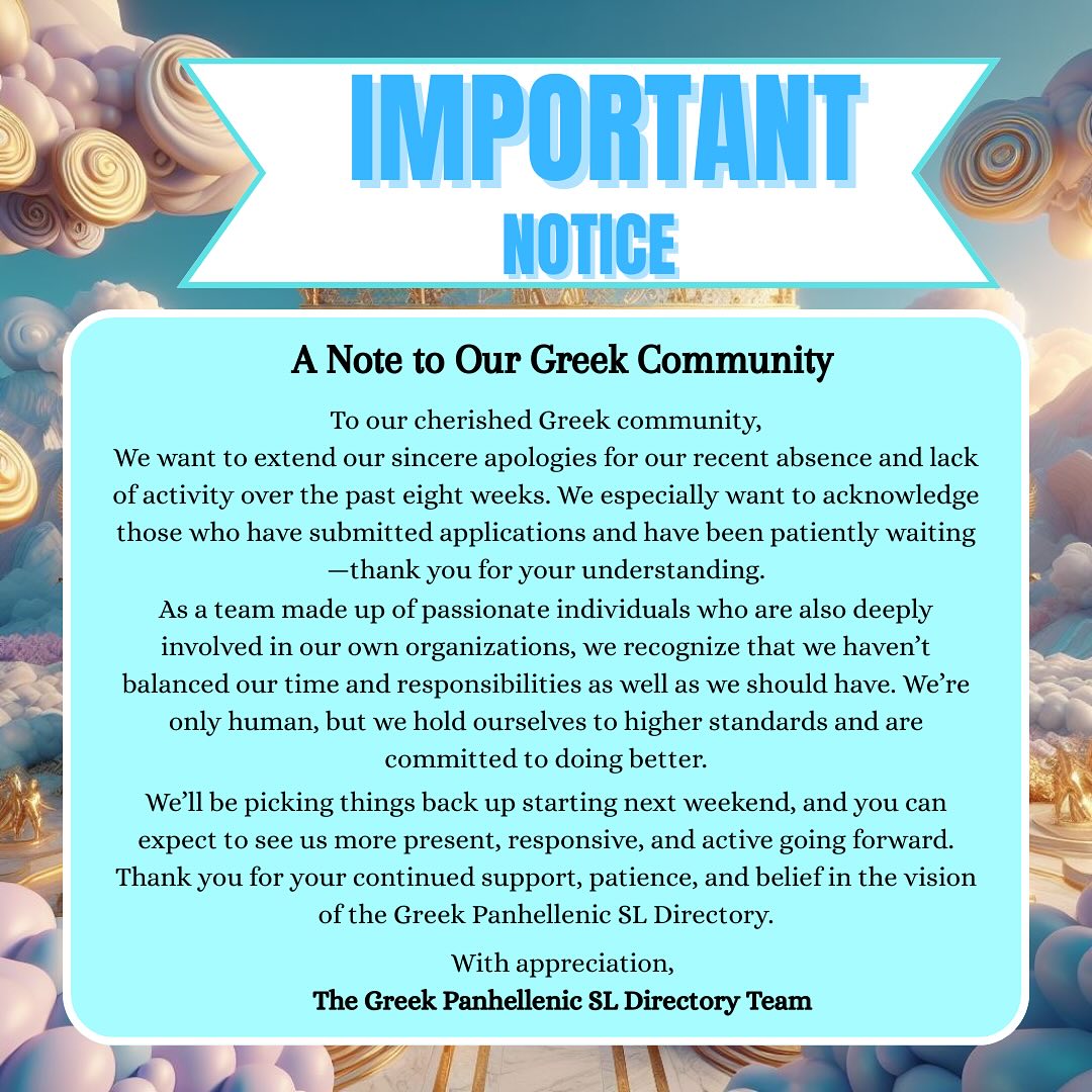 Greek Panhellenic Directory SL