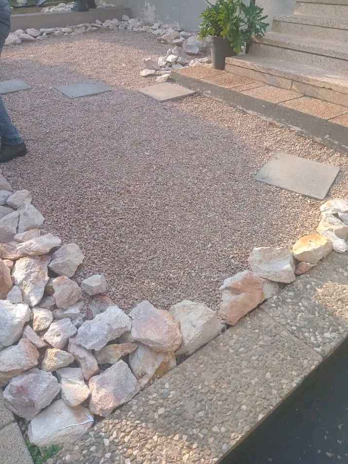 Display Dump Rock and Crushed stones for garden display at R900 per ...