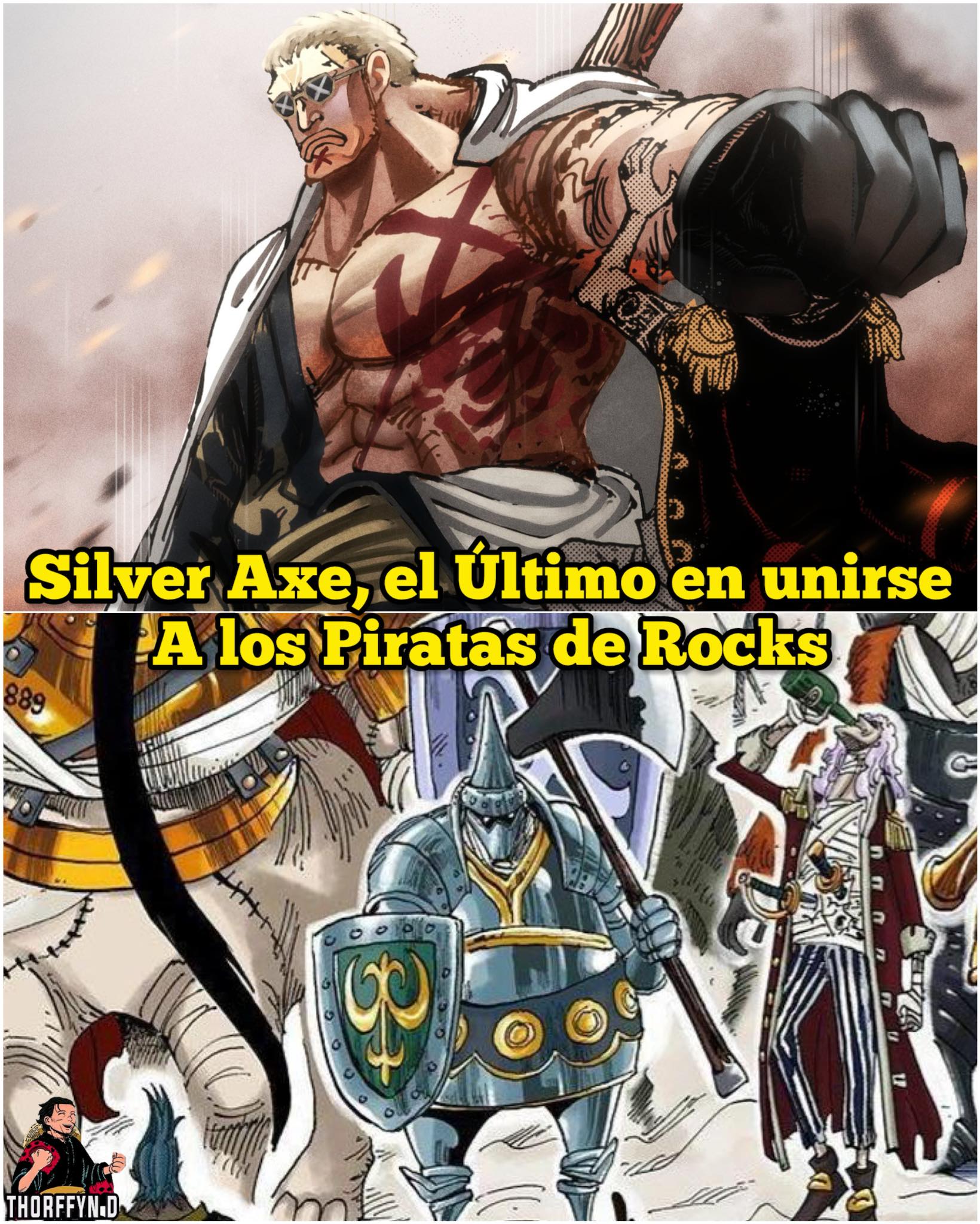 Momento - Silver Axe, el Último integrante de los Piratas de Rocks 🤯🔥 ...