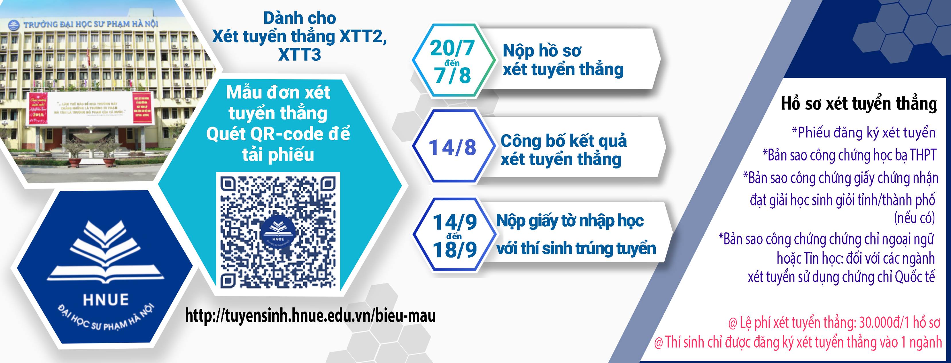 Tuyển sinh Trường Đại học Sư phạm Hà Nội - 📣 📣 📣 DÀNH CHO CÁC BẠN NỘP ...