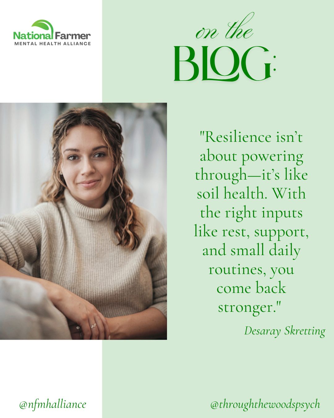National Farmer Mental Health Alliance