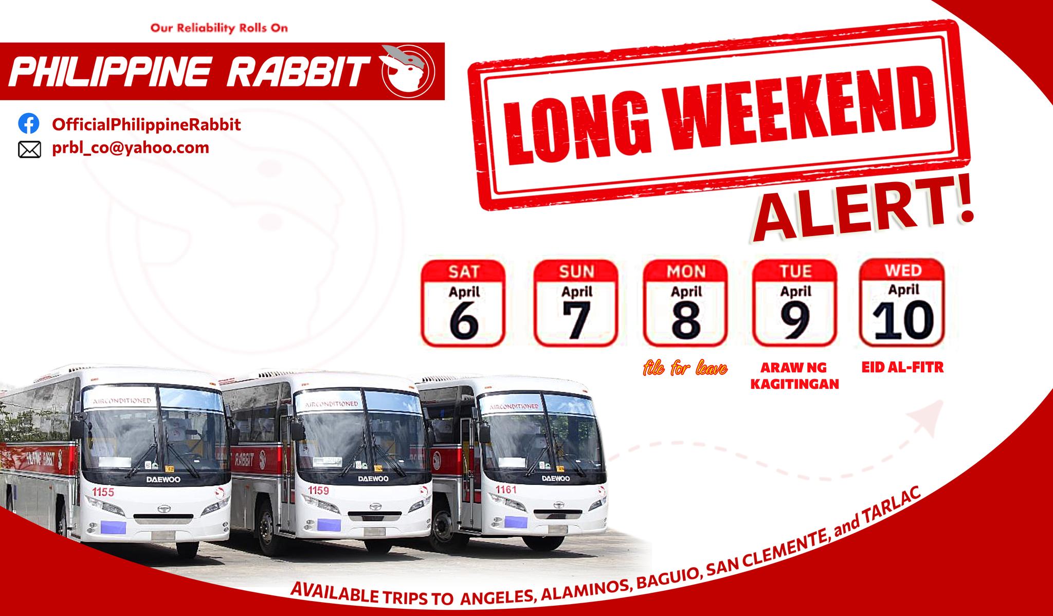 𝐇𝐞𝐫𝐞 𝐖𝐞 𝐆𝐨 𝐀𝐠𝐚𝐢𝐧, 𝐋𝐨𝐧𝐠... - Philippine Rabbit Bus Lines | Facebook