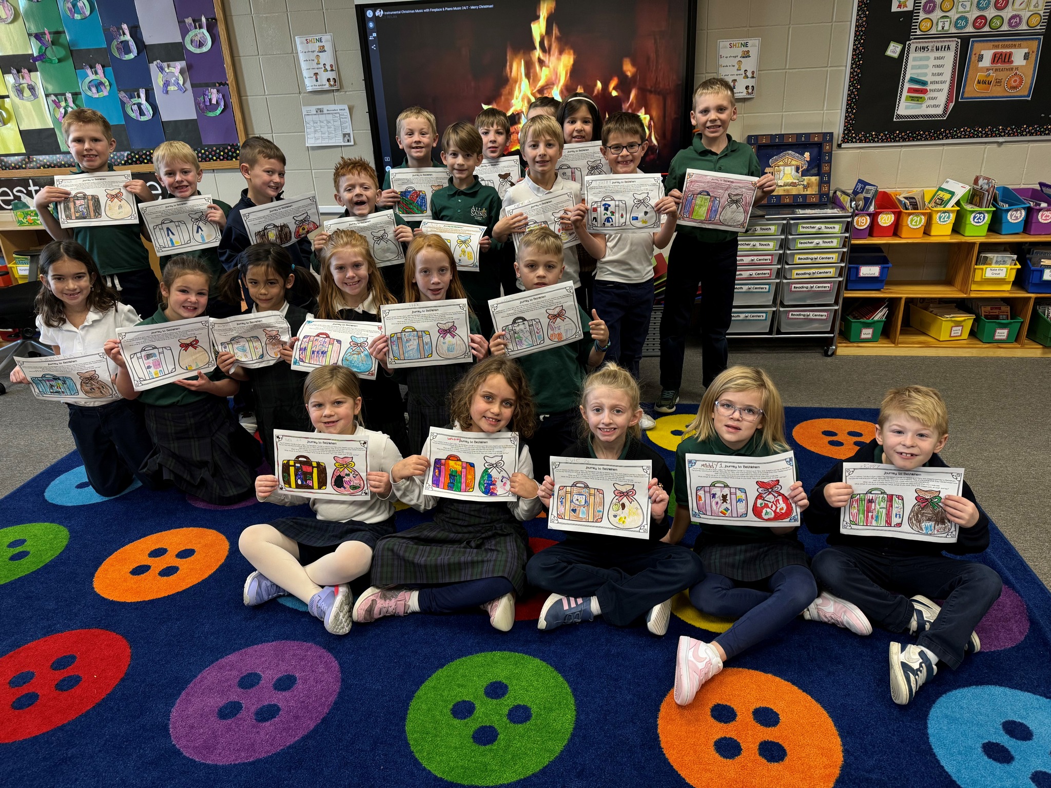 The second graders discussed... - All Saints Catholic School