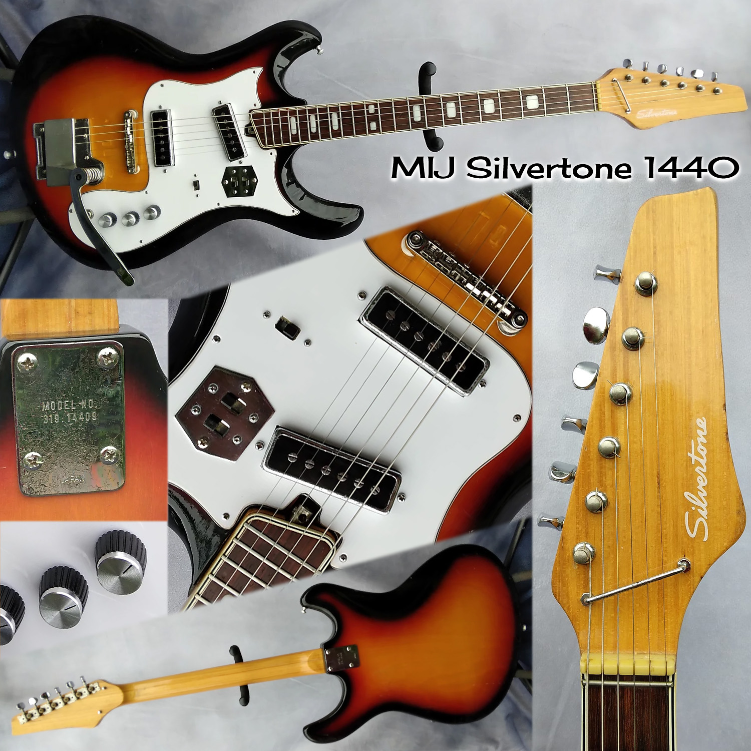 Vintage Silvertone 1405 guitar overview