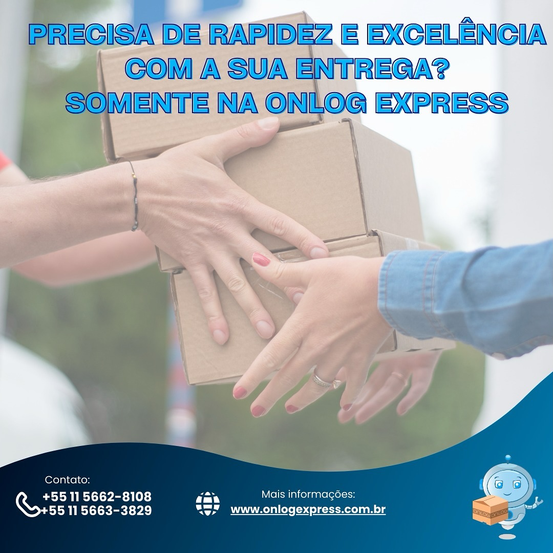 Onlog - Precisa de rapidez e excelência com a sua entrega ? Somente na ...